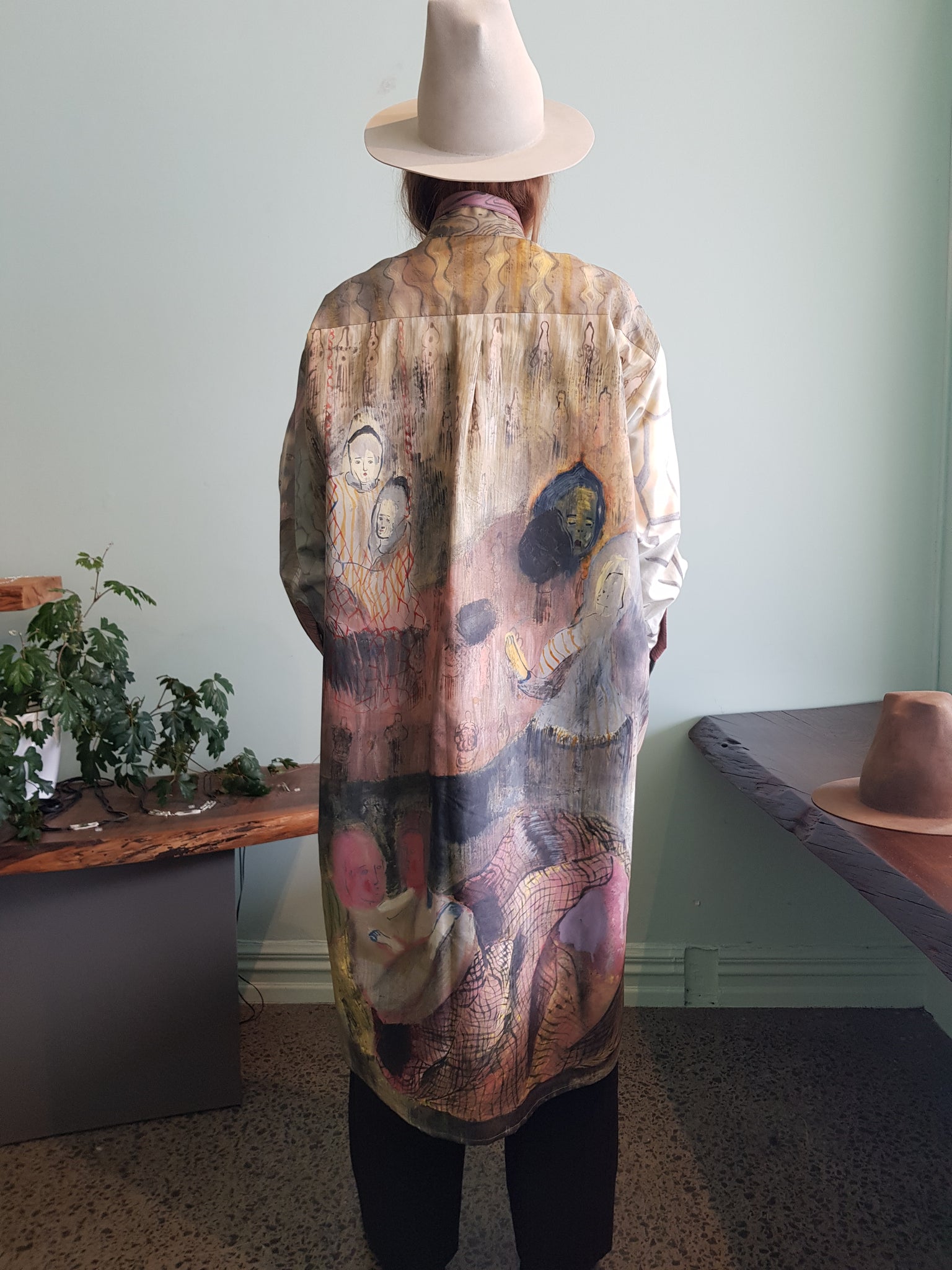 Nicola Shanley Hand Painted Jacket - One of Two