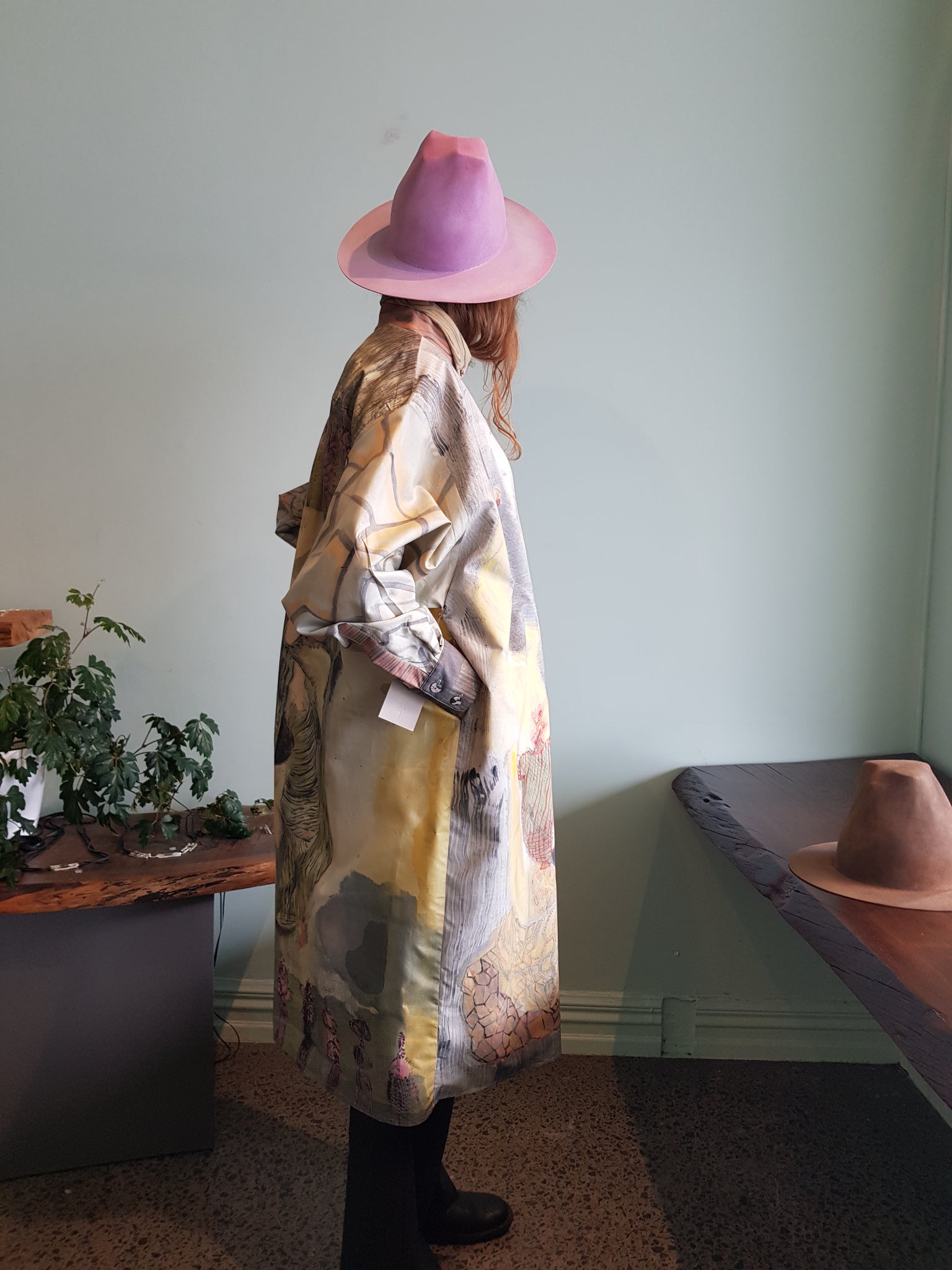 Nicola Shanley Hand Painted Jacket - Two of Two