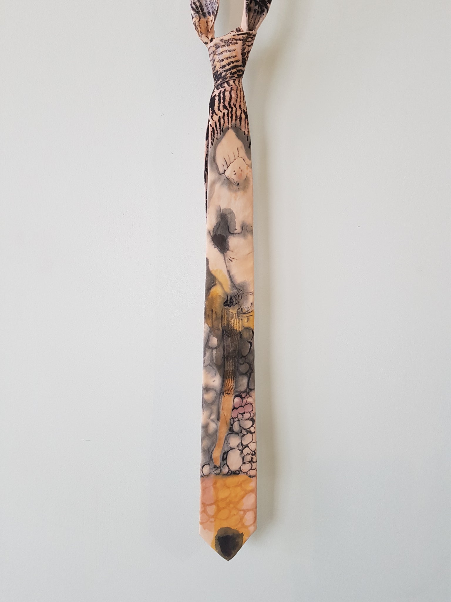 Nicola Shanley Hand Painted Tie - One of Six