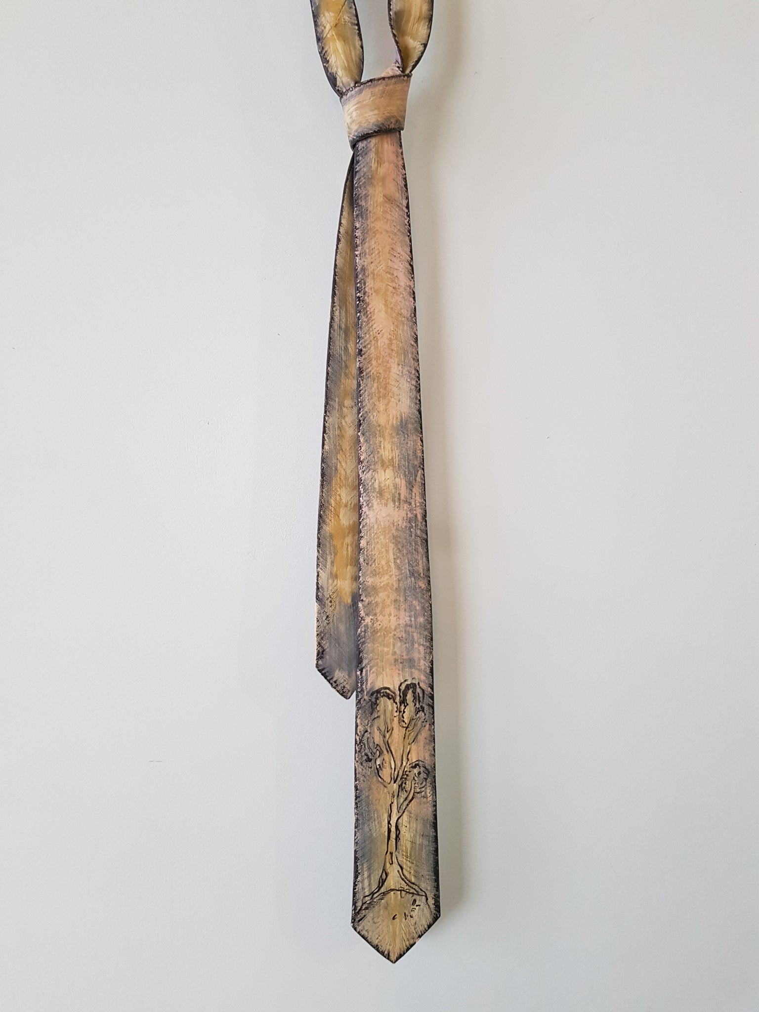 Nicola Shanley Hand Painted Tie - Two of Six