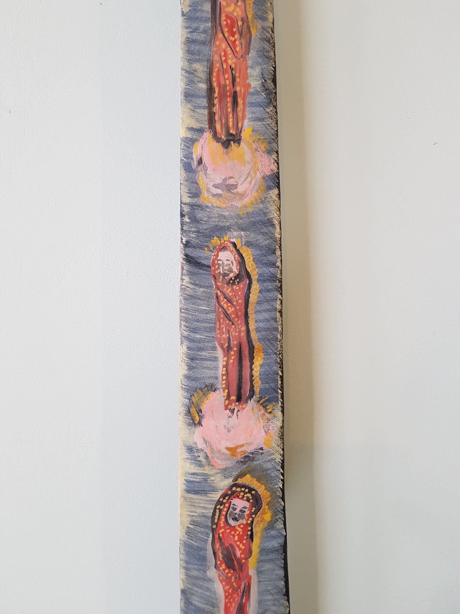 Nicola Shanley Hand Painted Tie - Three of Six