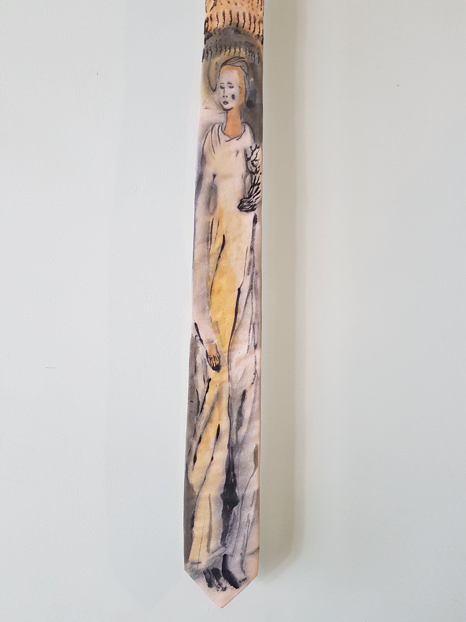 Nicola Shanley Hand Painted Tie - Five of Six