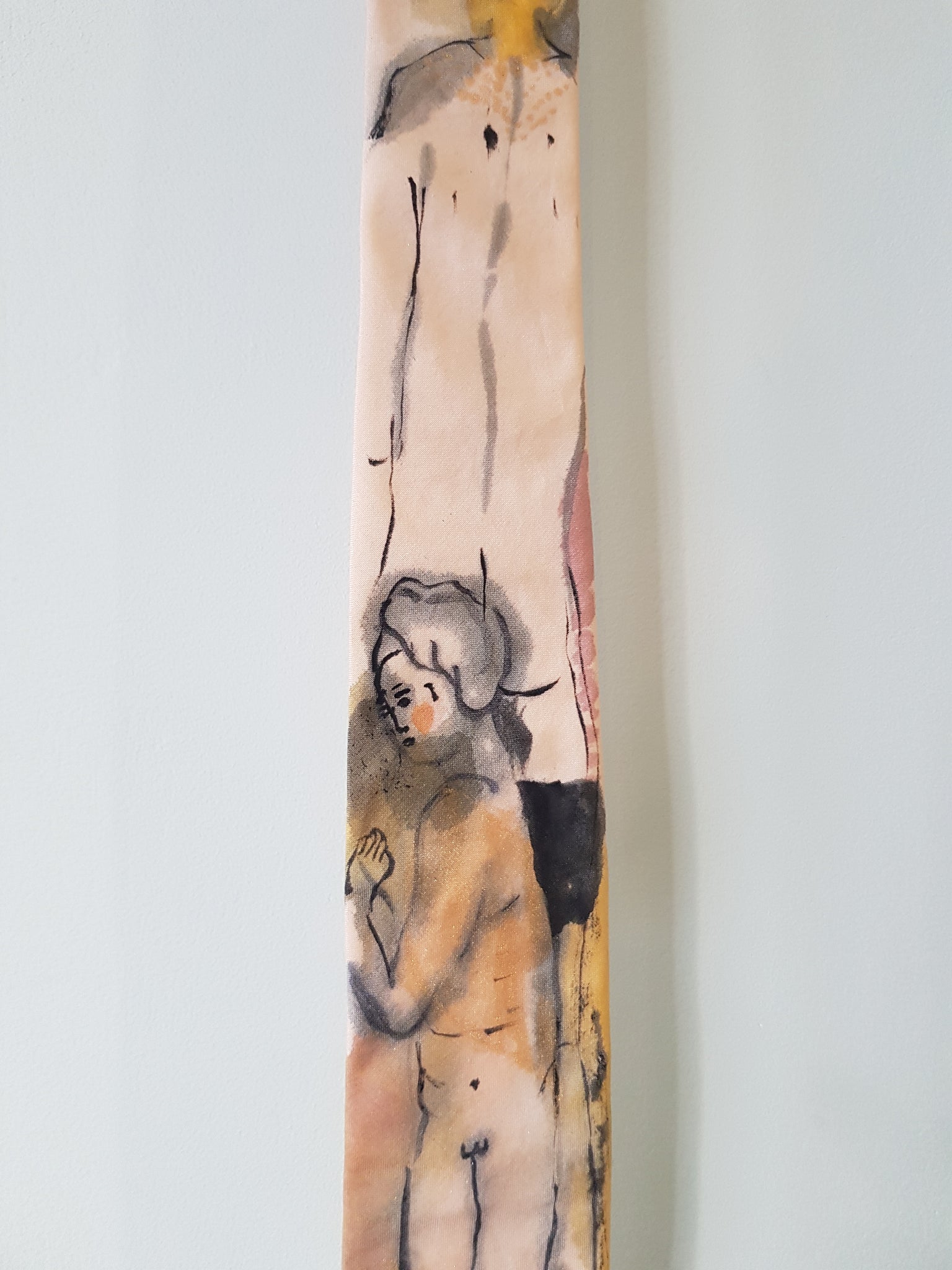 Nicola Shanley Hand Painted Tie - Six of Six