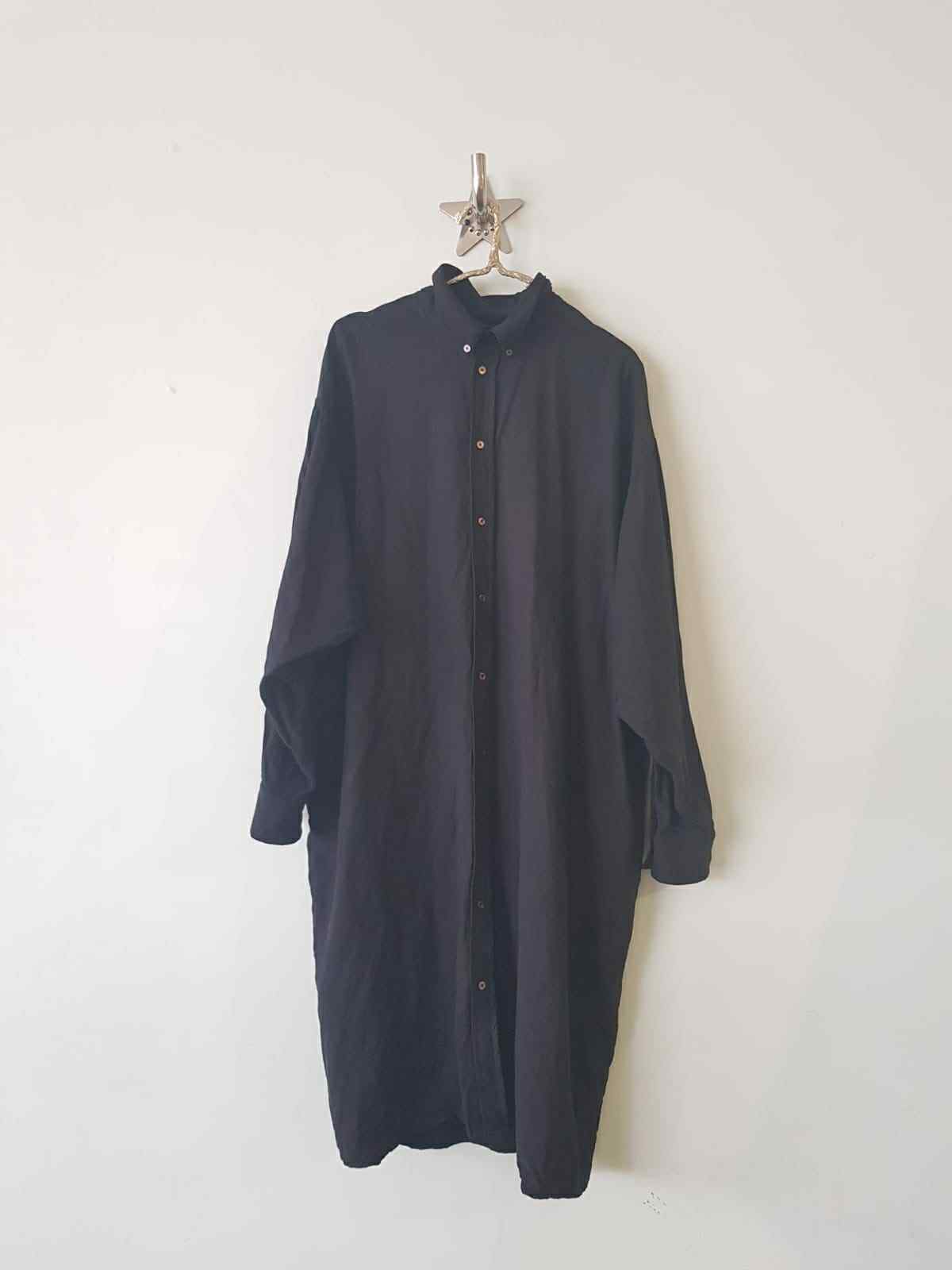 Propa Shirt Dress - Black