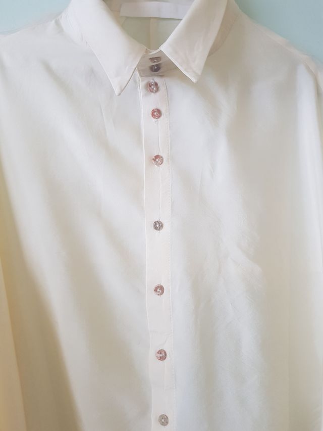 Pierrot Shirt/Jacket - Vintage Silk