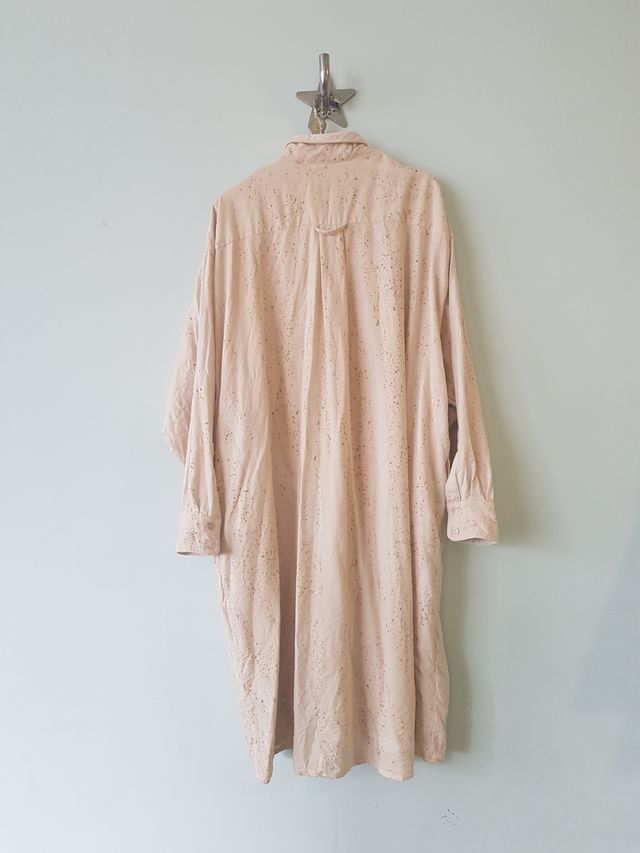 Propa Shirt Dress / Coat - Rust Stained