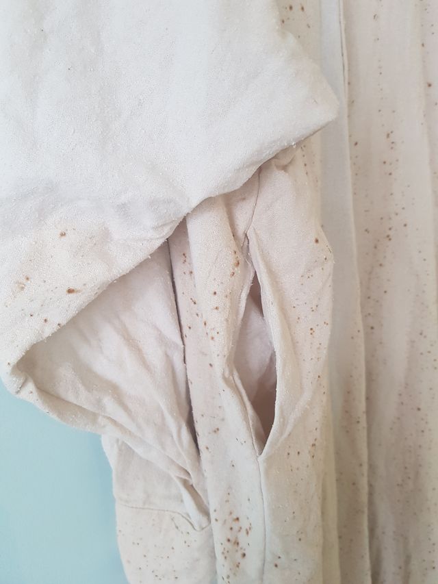 Propa Shirt Dress / Coat - Rust Stained