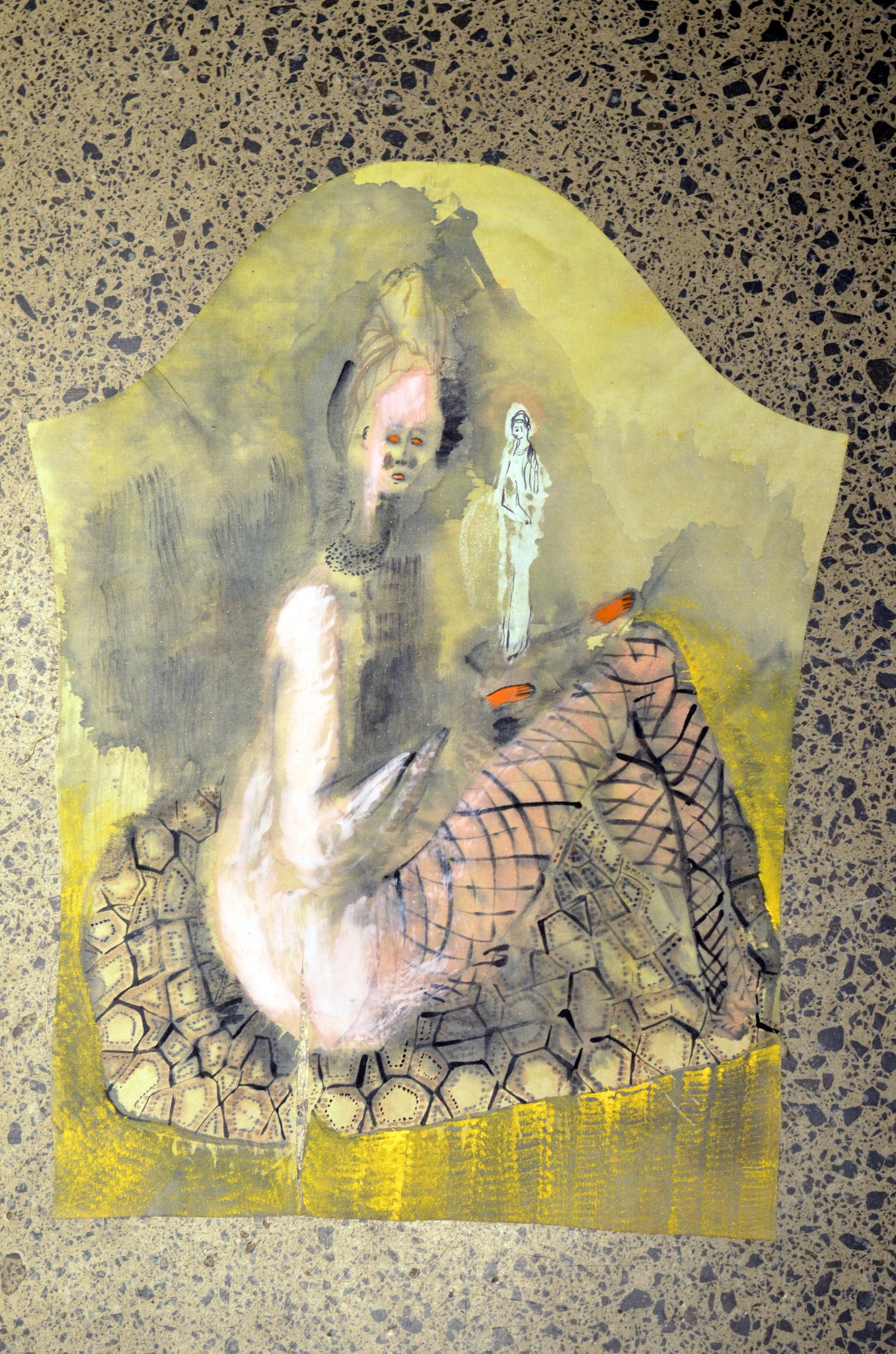 Nicola Shanley Hand Painted Arms - Pair Seven of Seven