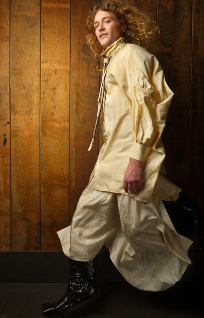 Pierrot Shirt/Jacket - Vintage Silk