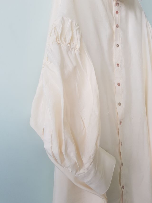 Pierrot Shirt/Jacket - Vintage Silk